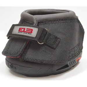 Cavallo Entry Level Slim Horse Hoof Boots, Black, 4