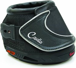 Cavallo Sport Slim Sole Horse Hoof Boots, Black, 2