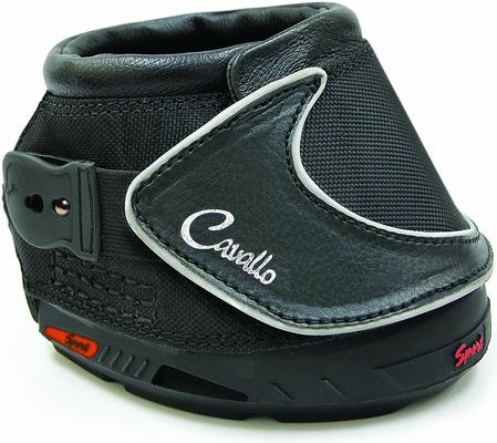 Show full view: Cavallo Sport Slim Sole Horse Hoof Boots, Black, 2 slide 1 of 4