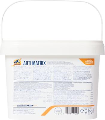 Show full view: Cavalor Arti Matrix Hip & Joint Support Powder Horse Supplement, 4.41-lb tub slide 2 of 3