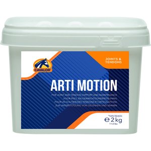 Cavalor Arti Motion Hip & Joint Support Powder Horse Supplement, 4.41-lb tub