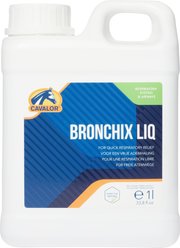 Cavalor Bronchix Liq Respiratory Health Liquid Horse Supplement, 1000-mL bottle