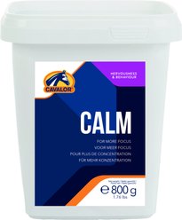 Cavalor Calm Calming Powder Horse Supplement, 800-gram tub