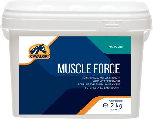 Show full view: Cavalor Muscle Force Powder Horse Muscle Supplement, 2-kg pail slide 1 of 2