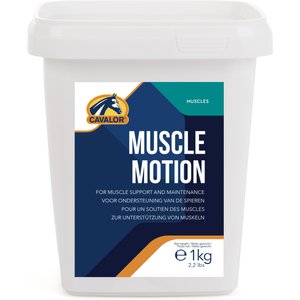 Cavalor Muscle Motion Powder Horse Muscle Supplement, 1-kg pail
