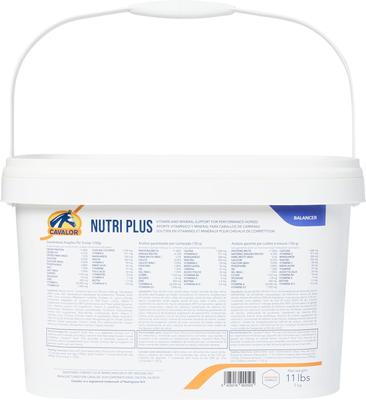 Show full view: Cavalor Nutri Plus Vitamin & Mineral Pellets Horse Supplement, 11-lb tub slide 2 of 3