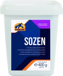 Cavalor Sozen Calming Powder Horse Supplement, 400-gram tub