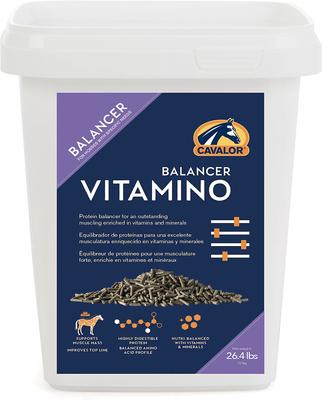 Show full view: Cavalor Vitamino Balancer Horse Feed, 26.4-lb pail slide 1 of 4