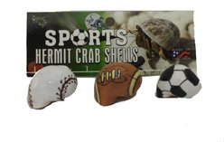 CC Pet Sporty Hermit Crab Shells, 2 count