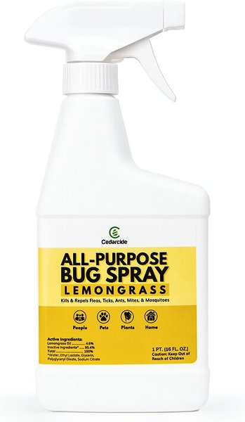 Cedarcide Lemongrass All-Purpose Dog & Cat Bug Spray