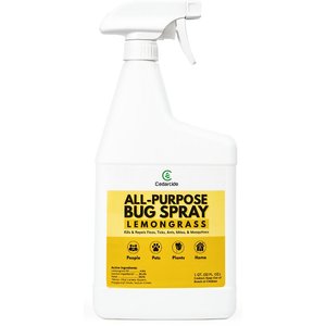 Cedarcide Lemongrass All-Purpose Dog & Cat Bug Spray, 32-fl oz bottle