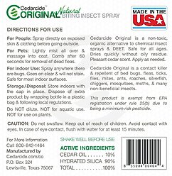 Cedarcide Original Biting Insect Dog & Cat Spray, Quart slide 2 of 2