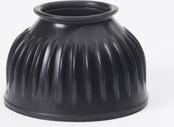 Centaur ECO Thick Rib Horse Bell Boots, Black, Medium slide 1 of 6