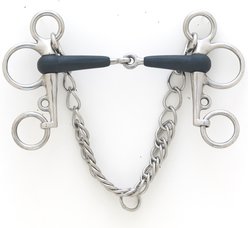 Centaur EcoPure Stainless Steel Jointed Tom Thumb Bit Pelham, 5-in
