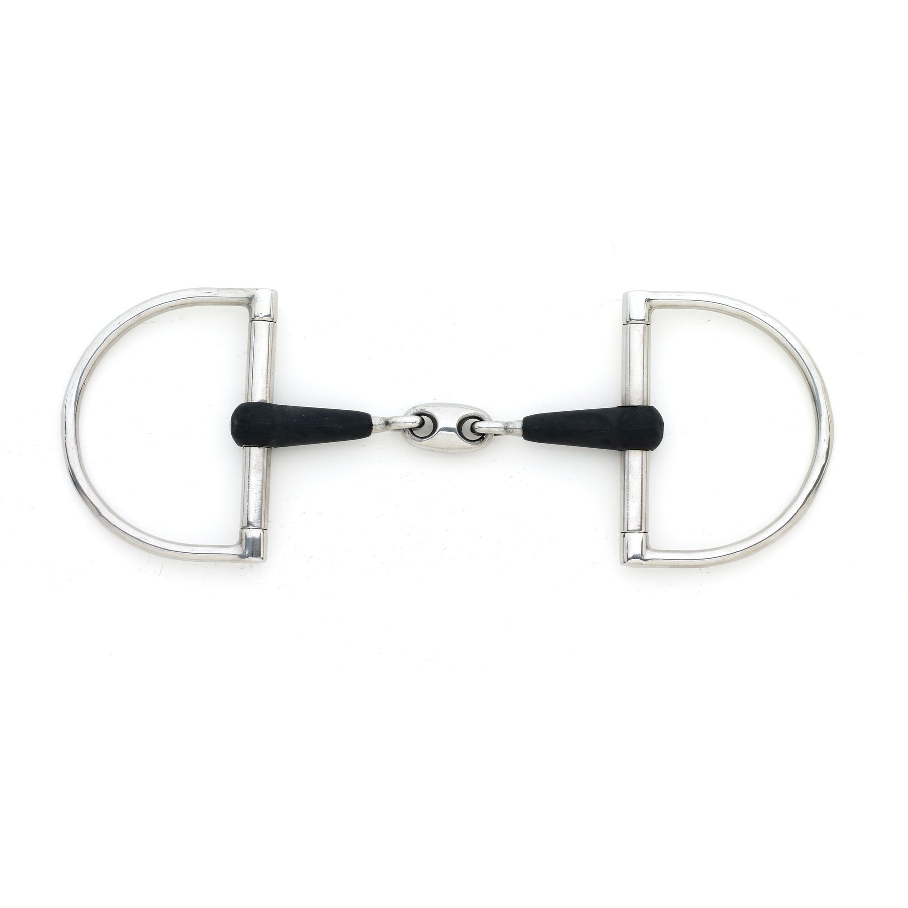 Centaur EcoPure Stainless Steel Oval Link Hunter Dee Horse Bit Ring, 5-in