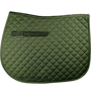 Centaur Imperial Quilted Saddle Pad, Forest Green/Forest Green