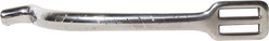 Centaur Stainless Steel Women's Prince of Wales Fancy Engraved Spurs, 3/4-in