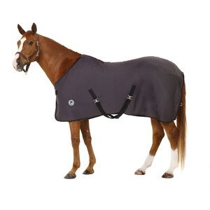 Centaur Turbo-Dry Horse Cooler with Surcingles, Dark Grey, Large Horse