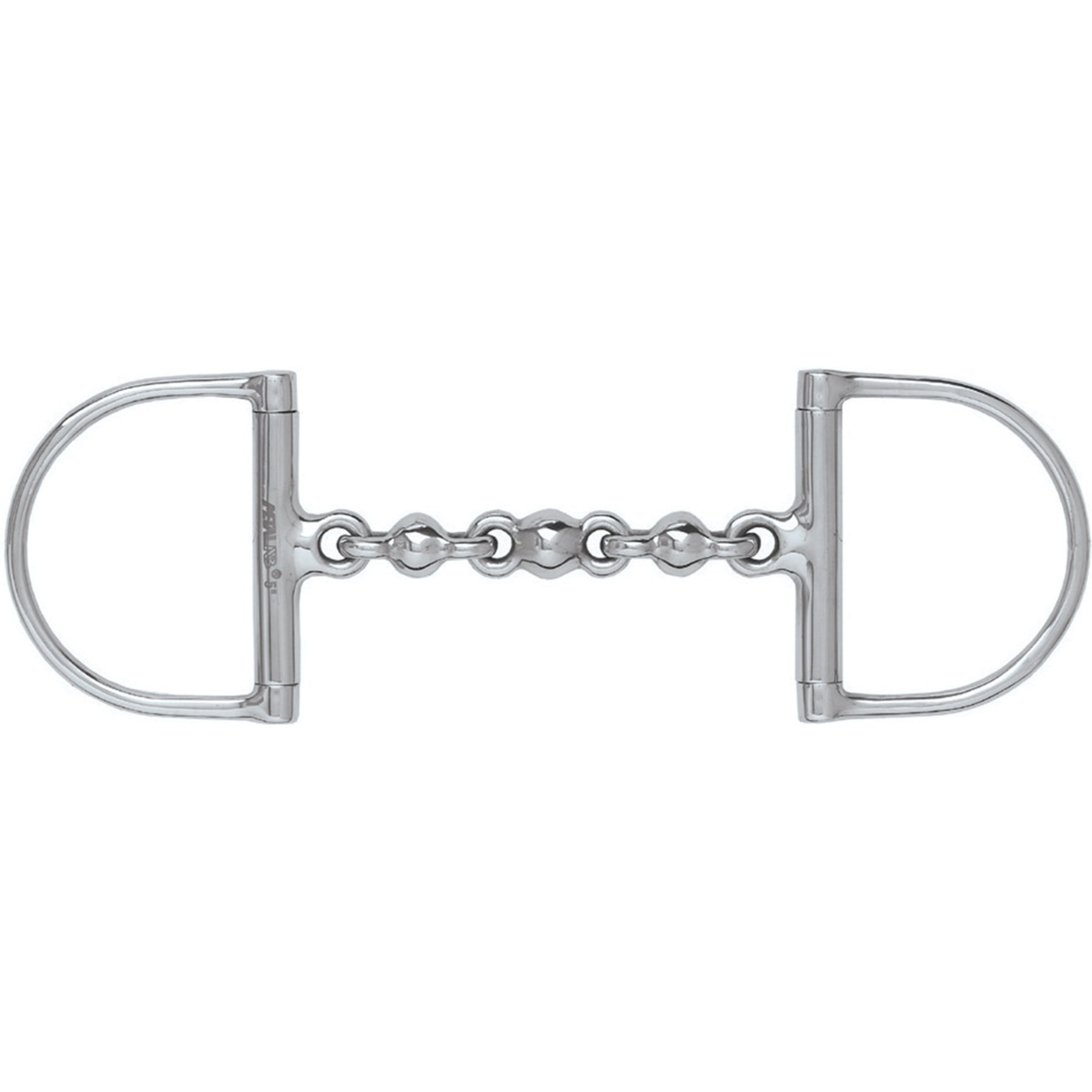 Centaur Waterford Stainless Steel Hunter Dee Horse Bit Ring, 5-in