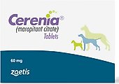 Cerenia (Maropitant Citrate) Tablets for Dogs, 60-mg, 4 tablets