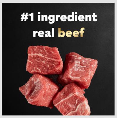 Show full view: Cesar Classic Loaf in Sauce Beef Recipe Grain-Free Small Breed Adult Wet Dog Food, 3.5-oz, case of 24 slide 5 of 12