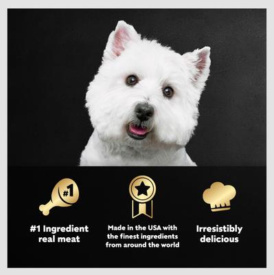 Show full view: Cesar Classic Loaf in Sauce Beef Recipe Grain-Free Small Breed Adult Wet Dog Food, 3.5-oz, case of 24 slide 6 of 12