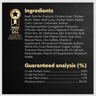 Show full view: Cesar Classic Loaf in Sauce Beef Recipe Grain-Free Small Breed Adult Wet Dog Food, 3.5-oz, case of 24 slide 7 of 12