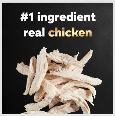 Show full view: Cesar Classic Loaf in Sauce Chicken & Liver Recipe Grain-Free Small Breed Adult Wet Dog Food Trays, 3.5-oz, case of 24 slide 5 of 12