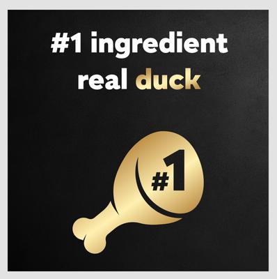 Show full view: Cesar Classic Loaf in Sauce Duck Recipe Dog Food Trays, 3.5-oz, case of 24 slide 5 of 12