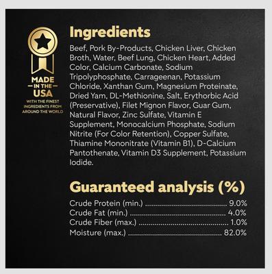 Show full view: Cesar Classic Loaf in Sauce Filet Mignon Flavor Grain-Free Small Breed Adult Wet Dog Food Trays, 3.5-oz, case of 24 slide 7 of 12