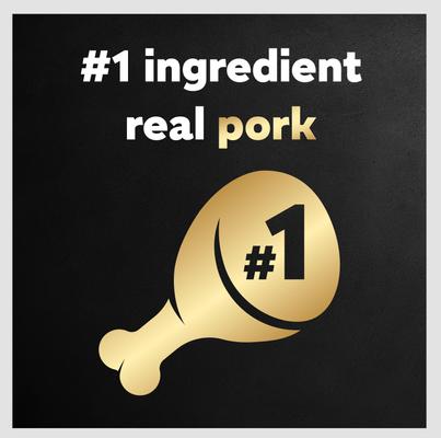 Show full view: Cesar Classic Loaf in Sauce Smoked Bacon & Egg Flavor Grain-Free Small Breed Adult Wet Dog Food Trays, 3.5-oz, case of 24 slide 5 of 12