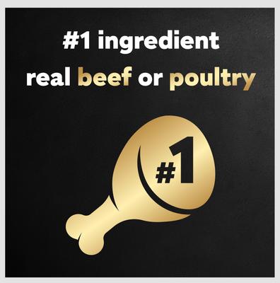 Show full view: Cesar Classic Loaf in Sauce Variety Pack Grain-Free Small Breed Adult Wet Dog Food Trays, 3.5-oz, case of 36 slide 5 of 11