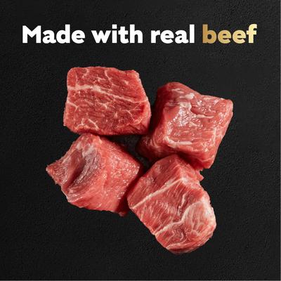 Show full view: Cesar Filet Mignon Flavor Filets in Gravy Wet Dog Food, 1.76-oz pouch, case of 20 slide 5 of 11