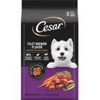 Cesar Filet Mignon Flavor & Spring Vegetables Garnish Small Breed Dry Dog Food, 5-lb bag