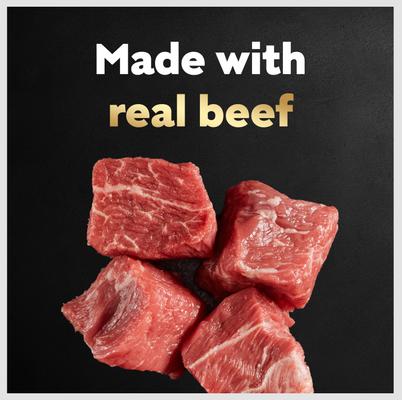 Show full view: Cesar Filets in Gravy Prime Rib Adult Small Breed Wet Dog Food Trays, 3.5-oz, case of 24 slide 5 of 12