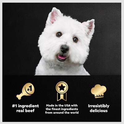 Show full view: Cesar Home Delights Beef Stew Grain-Free Small Breed Adult Wet Dog Food Trays, 3.5-oz, case of 24 slide 10 of 12