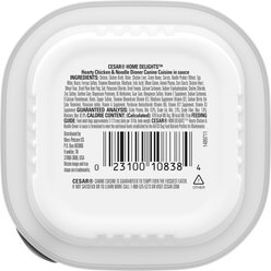 Cesar Home Delights Chicken & Noodle Dinner Adult Small Breed Wet Dog Food, 3.5-oz tray, case of 24 slide 2 of 9