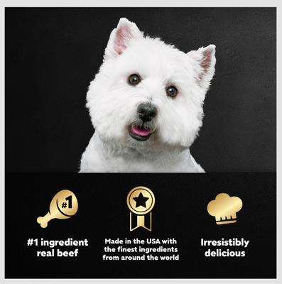 Show full view: Cesar Home Delights Grilled New York Strip Flavor with Vegetables in Sauce Small Breed Adult Wet Dog Food, 3.5-oz, case of 24 slide 10 of 12