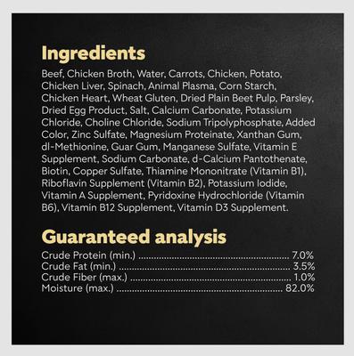 Show full view: Cesar Home Delights Pot Roast with Spring Vegetables Dinner in Sauce Small Breed Adult Wet Dog Food, 3.5-oz tray, case of 24 slide 7 of 12