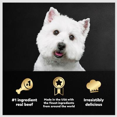 Show full view: Cesar Home Delights Pot Roast with Spring Vegetables Dinner in Sauce Small Breed Adult Wet Dog Food, 3.5-oz tray, case of 24 slide 10 of 12