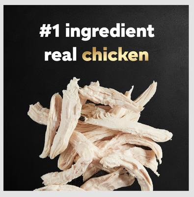 Show full view: Cesar Home Delights Slow Cooked Chicken & Vegetables Dinner in Sauce Small Breed Adult Wet Dog Food Trays, 3.5-oz, case of 24 slide 5 of 12