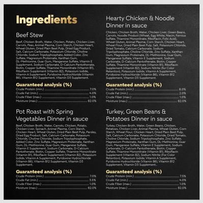 Show full view: Cesar Home Delights Variety Pack Small Breed Adult Wet Dog Food, 3.5-oz tray, case of 24 slide 7 of 11