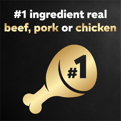 Show full view: Cesar Loaf in Sauce Variety Pack Grain-Free Small Breed Adult Wet Dog Food Trays, 3.5-oz tray, bundle of 48  slide 5 of 11