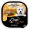 Show in main carousel: Cesar Loaf & Topper in Sauce Ham & Egg Flavor with Potato & Cheese Grain-Free Small Breed Adult Wet Dog Food, 3.5-oz, case of 24 slide 1 of 12