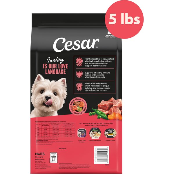 Cesar - Brandclub - Cesar Porterhouse Flavor & Spring Vegetables
