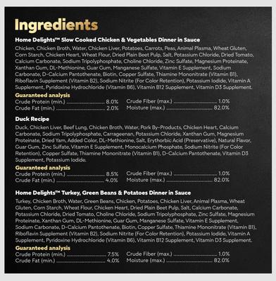 Show full view: Cesar Poultry Lovers Variety Pack Small Breed Adult Wet Dog Food Trays, 3.5-oz, case of 36 slide 7 of 11