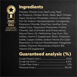 Cesar Puppy Classic Loaf in Sauce Chicken & Beef Recipe Small Breed Wet Dog Food Trays, 3.5-oz, case of 24