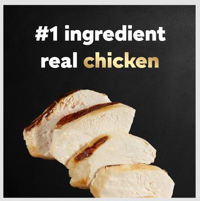 Show full view: Cesar Rotisserie Chicken Flavor Filets in Gravy Small Breed Adult Wet Dog Food Trays, 3.5-oz, case of 24 slide 5 of 12