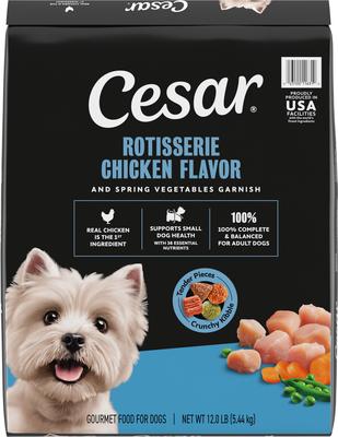 Dennis 003 Caesar デニス　シーザー CESAR Rotisserie Chicken Flavor & Spring Vegetables Garnish Small