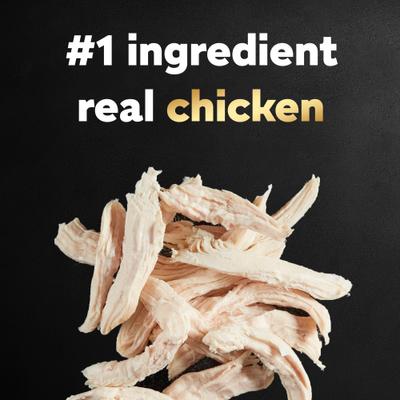 Show full view: Cesar Rotisserie Chicken Flavor & Spring Vegetables Garnish Small Breed Dry Dog Food, 12-lb bag slide 5 of 12